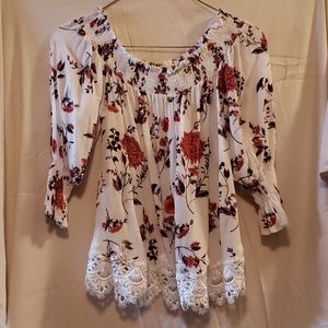 3/4 sleeve blouse